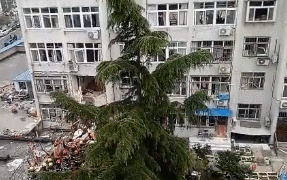 突發(fā)！青島一居民樓發(fā)生爆燃！已造1人死亡，7人受傷！3公里外有震感…